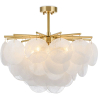 Buy Glass Design Hanging Lamp Gold 59930 home delivery